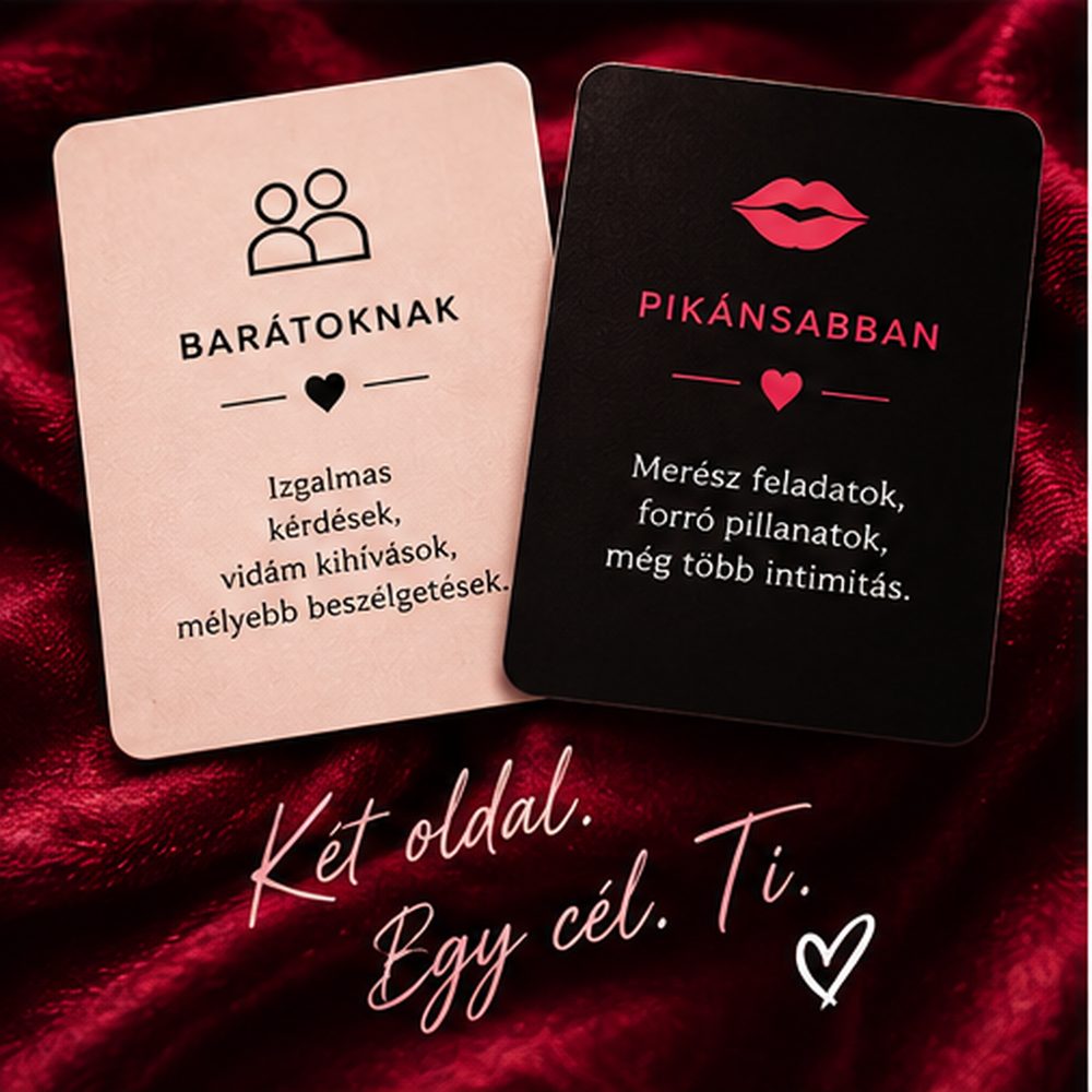 Barátoknak és Pikánsabban kártyák